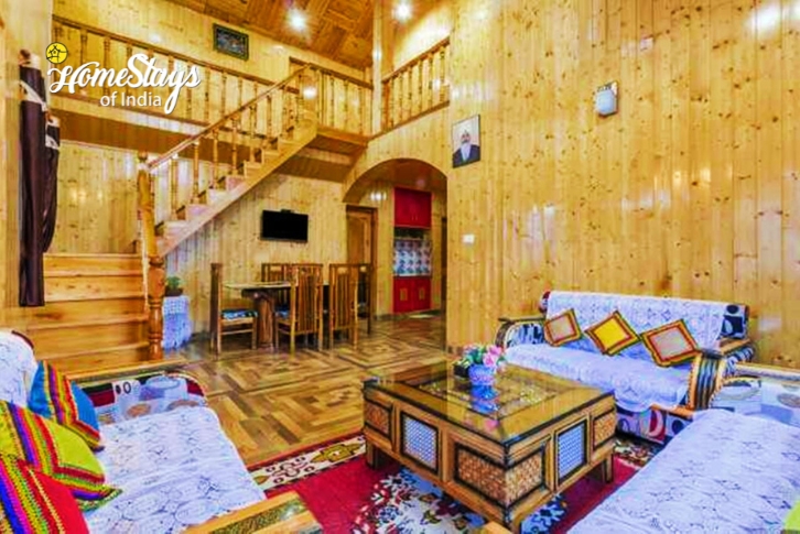 Living Room, Haripur Homestay Manali