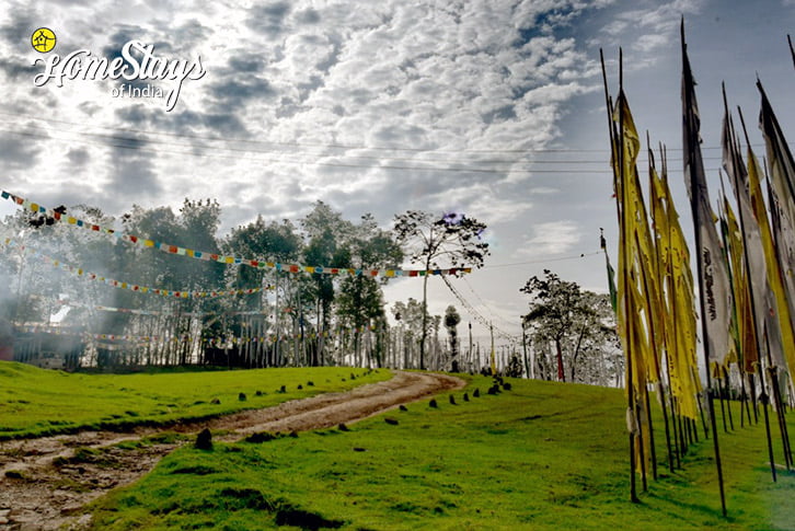 Monastery Area-Sribadam Homestay-Sikkim