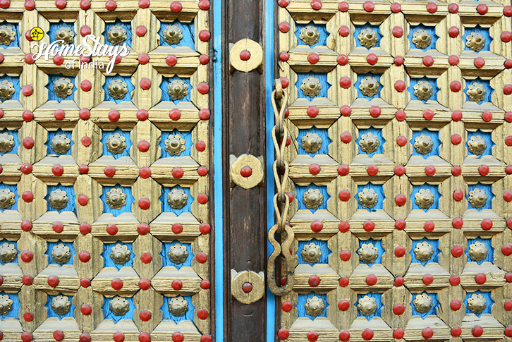 Traditional Gate-Katha Heritage Homestay-Baghpat