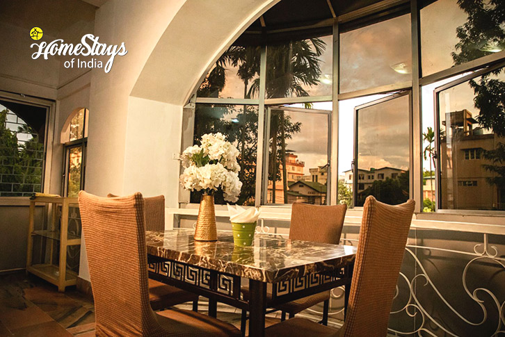 Dining-Nagarjan Homestay-Dimapur