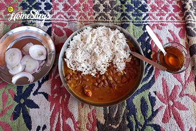 Lunch-Sainj Valley Homestay