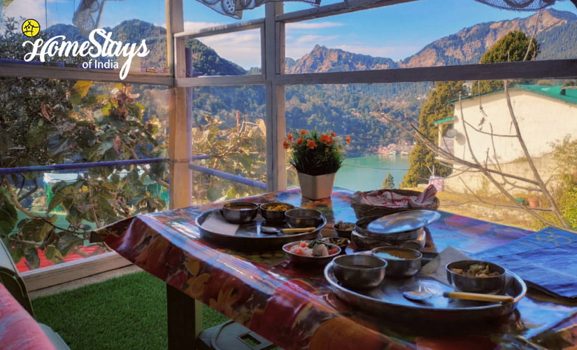 Breakfast-TalliTal Lakeside Homestay-Nainital
