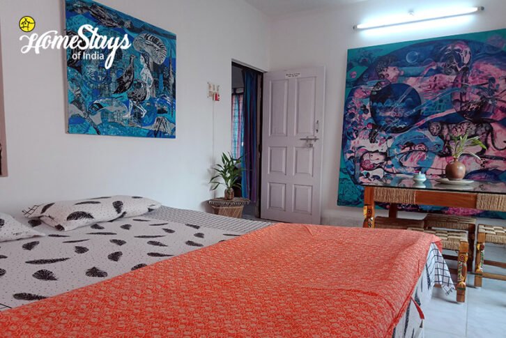 Double Room-3-Abanpolly Homestay-Shantiniketan