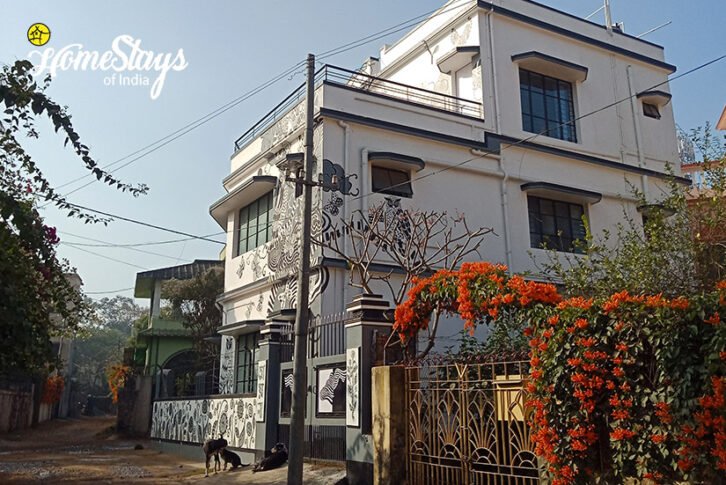 Exterior-Abanpolly Homestay-Shantiniketan