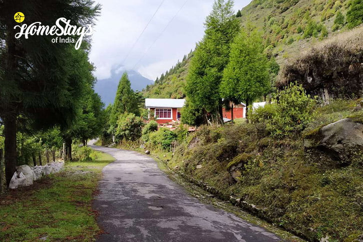 Road to Shingring Ten Homestay-Lachung