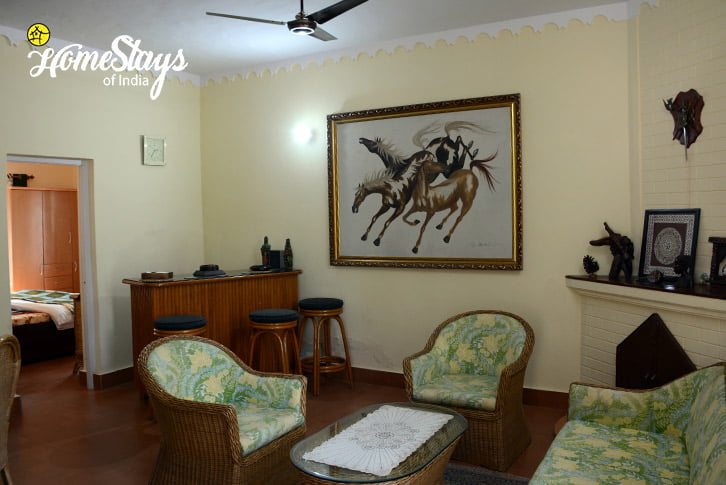 Drawing Room-Jone's Estate Homestay-Bhimtal