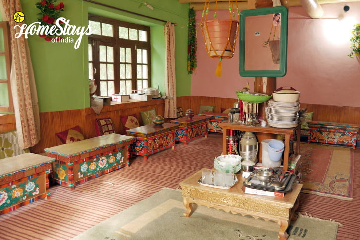 Local Dinning_Skurbuchan Homestay-Ladakh