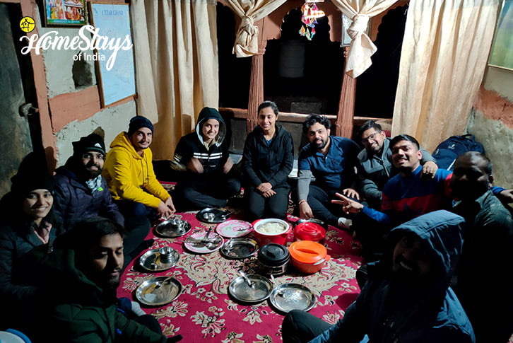 Dinner_Raithal Homestay-Uttarkashi