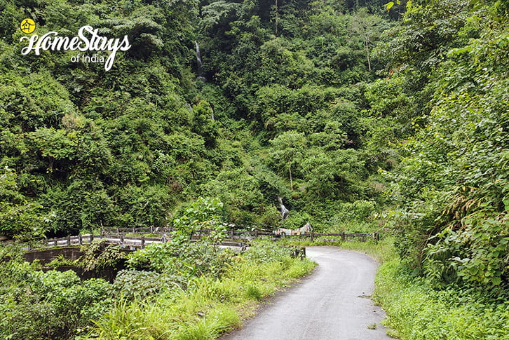 Road-Lebong Riverside Homestay-Darjeeling