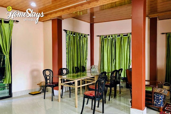 Dining-Area-Miles of Smiles Homestay-Kurseong