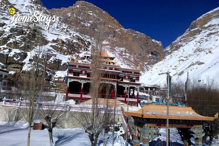 Monastery-Little-Lamas-Homestay-Kaza