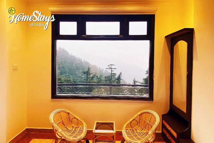 Window-Winter Delight Homestay-Shimla