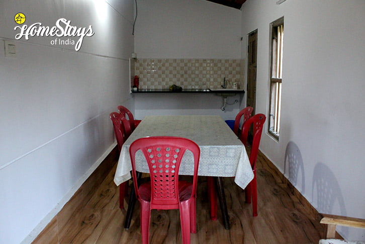 Dinning-Coffee n Spices Homestay-Coorg