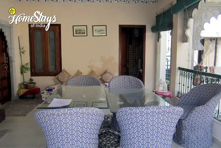 Dinning-area-3-Old City Heritage Homestay-Udaipur