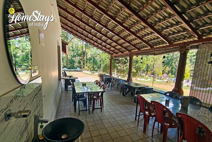 Dinning-area-The Coffee Manor Homestay-Sakleshpur