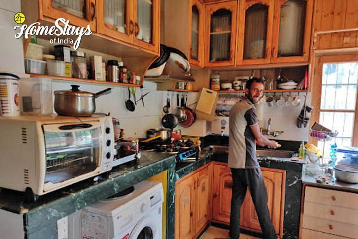 Kitchen-River Song Homestay- Sonamarg