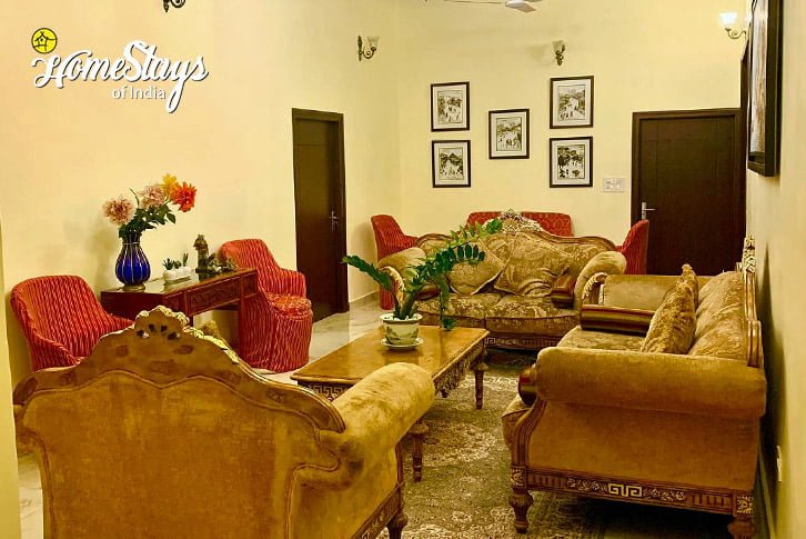 Living-room3-Elegance Boutique Homestay-Jaipur
