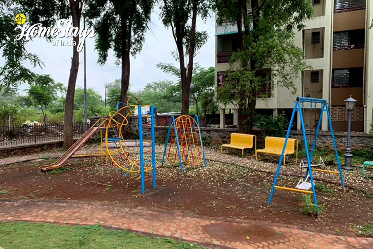 Play-area-Safe Haven Bungalow-Nashik