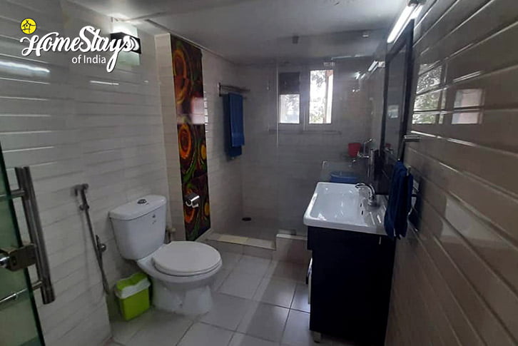 Bathroom-2-Classy Abode Homestay-Jammu