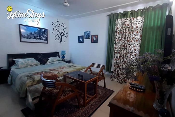 Bedroom-3-Classy Abode Homestay-Jammu