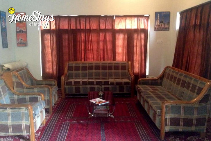 Living-room-1-Smile and Shine Homestay-Srinagar