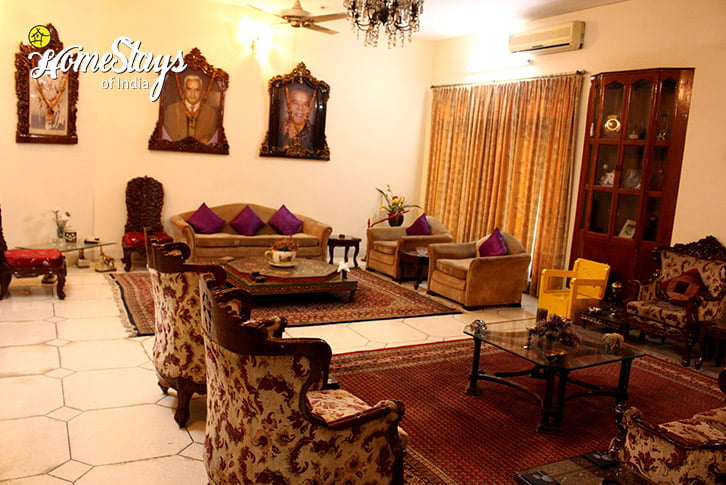 Living-room-Jalandhar Heritage Homestay