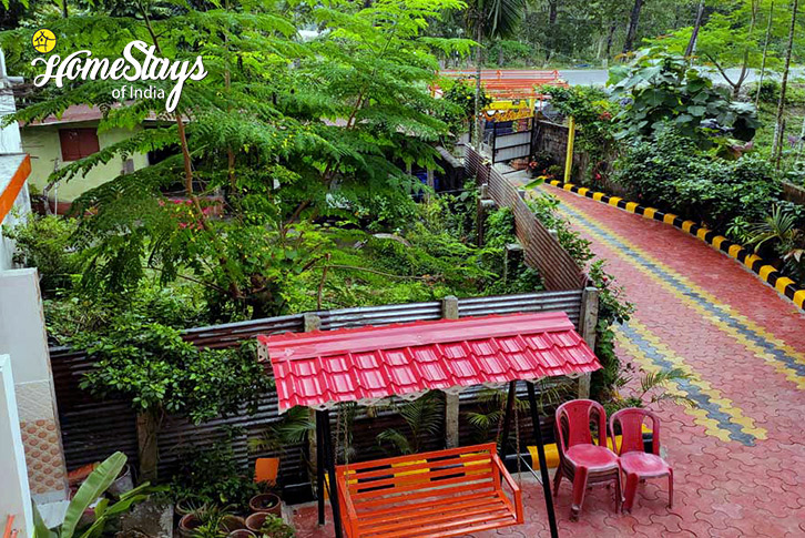 Window-View-Jungle Joy Homestay-Jaldapara