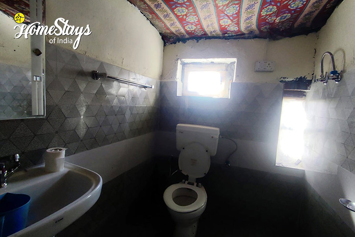 Bathroom-Heart of Spiti Homestay-Kaza