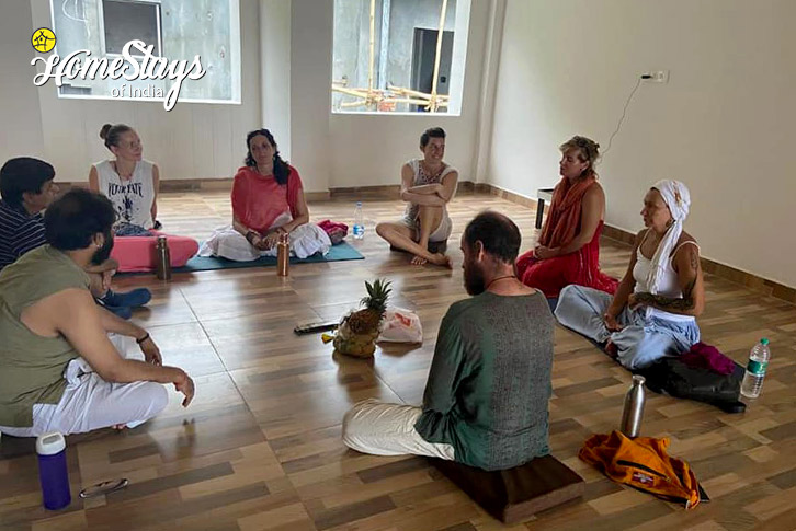 Yoga-Time-Take a Pause Homestay-Rishikesh