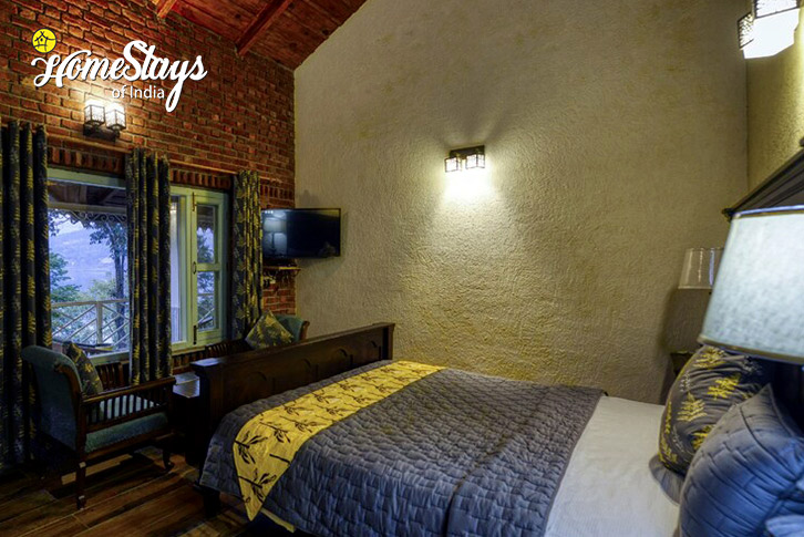 Bedroom-3-Sounds of Nature Homestay-Bhimtal