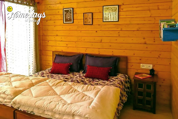 Bedroom-3-Sun Snow and Songs of Nature Homestay-Pokhari
