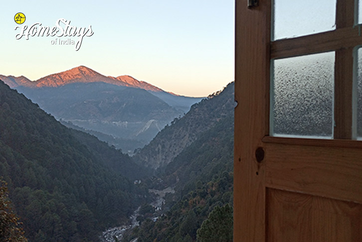 Window-View-Silence n Solitude Homestay-Kainchi Dham