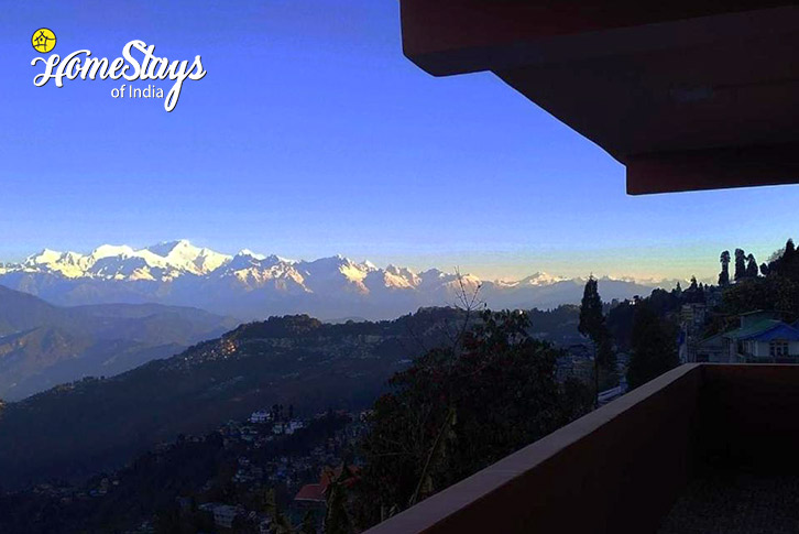 Balcony-Sleeping Buddha Homestay-Darjeeling