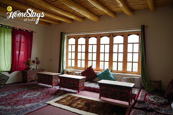 Dinning-Riders Republic Homestay-Panamic-Nubra Valley