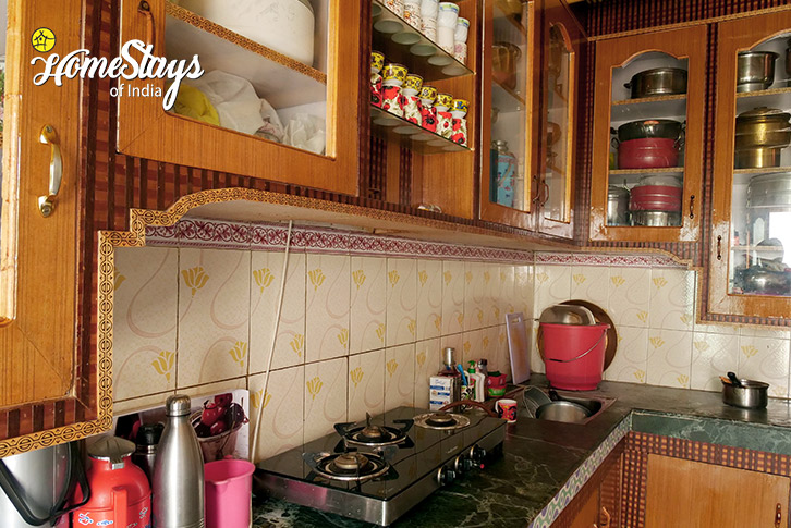 Kitchen-2-Riders Republic Homestay-Panamic-Nubra Valley
