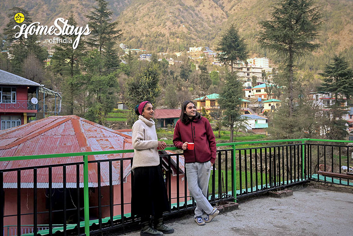 Terrace-Ramblers Paradise Homestay-Dharamkot