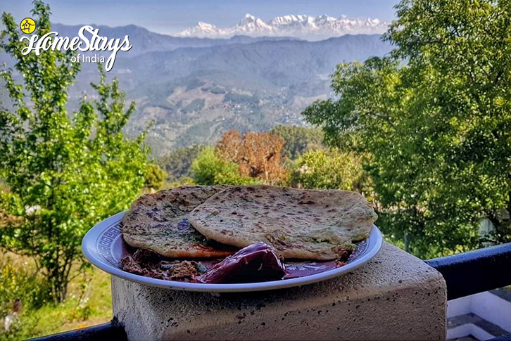 Breakfast-Peaks and Pines Homestay-Majkhali-Ranikhet