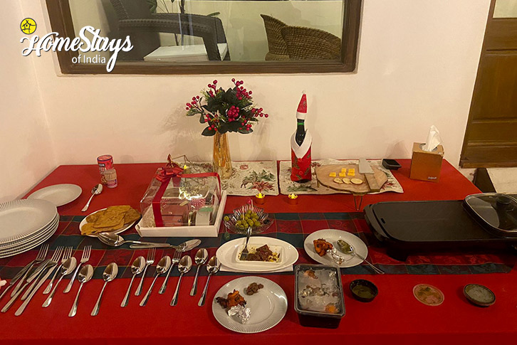 Dinning-2-Assam-Type Heritage Homestay-Shillong