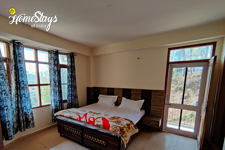 Bedroom-2.2-Morning Glory Homestay-Shimla