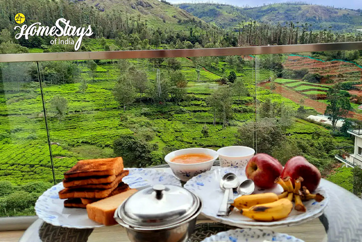 Breakfast-Charm of Nilgiris Homestay-Coonoor