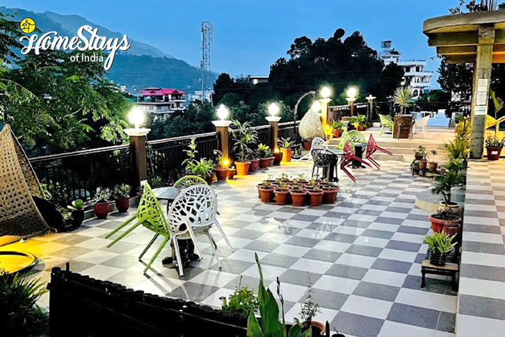Evening-view-Hill Song Homestay-Solan