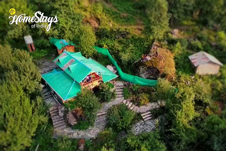 View-Nestleaway Homestay -Tirthan Valley