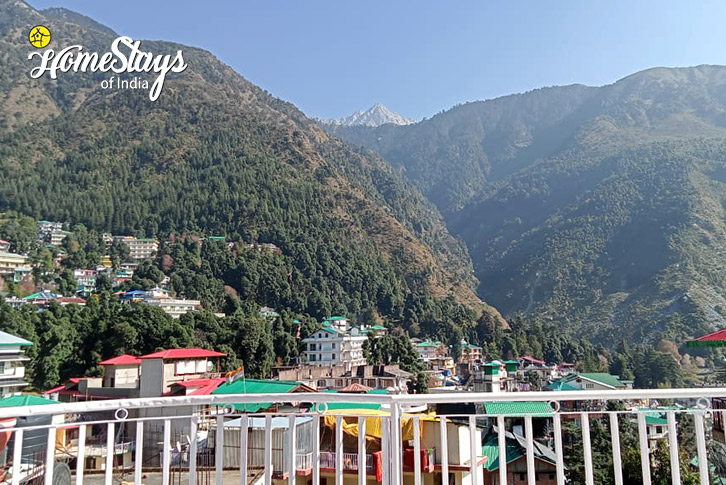 Balcony-View-Crazy Clouds Homestay-Mcleodganj-Dharamshala