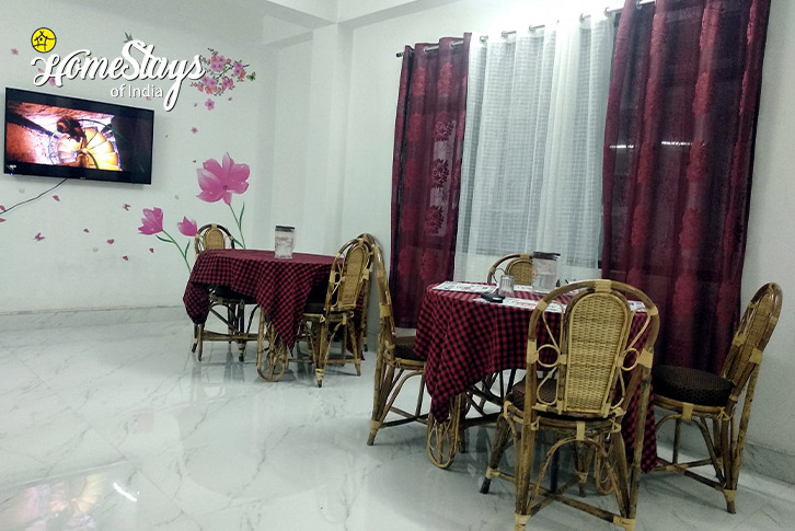 Dinning-Nature's Courtyard Homestay-Gangtok