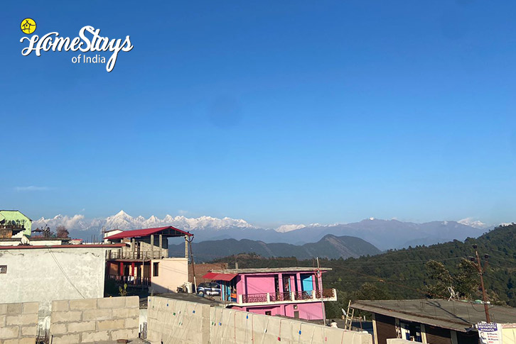 Terrace-View-Himalayan Calm Homestay-Chaukori