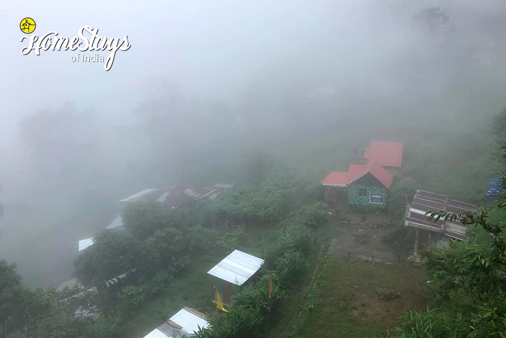 Winter-view-Hillside Hideaway-Kalimpong