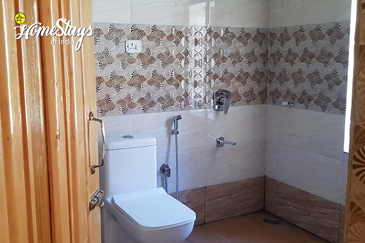 Bathroom-2-The Serene Abode Homestay-Zanskar