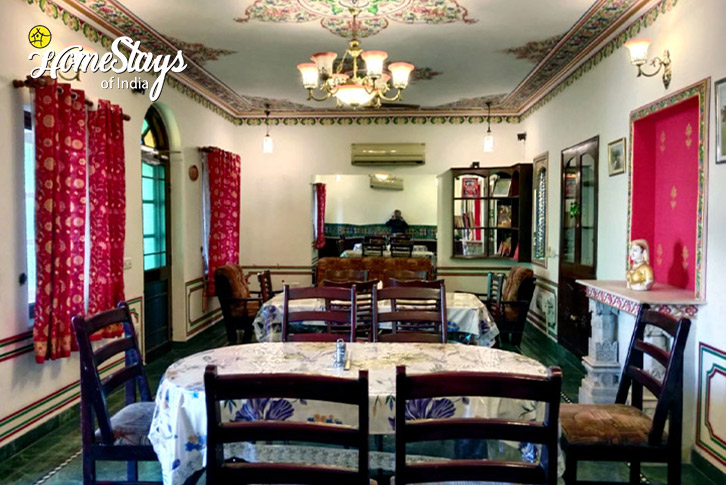 Dinning-3-Regal Rendevous Homestay-Jaipur