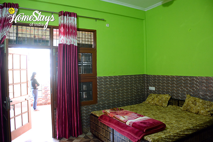 Bedroom-1.2-Bougainvillea Homestay-Morni Hills