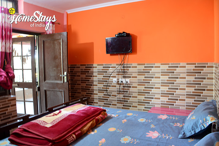 Bedroom-4.2-Bougainvillea Homestay-Morni Hills